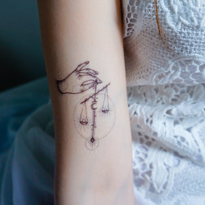 J13・Tarot Florist Tattoos Set - LAZY DUO TATTOO