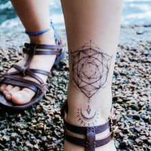 Load image into Gallery viewer, J20・Vector Circle Tattoos Set - LAZY DUO TATTOO
