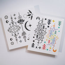 Load image into Gallery viewer, Alchemy Symbols Tattoo Design ,  Designs Temporary Tattoo Sticker LAZY DUO Hong Kong HK 香港紋身貼紙刺青店 Star, Tree, Water Sun, Moon, Nature, Earth Tattoo 
