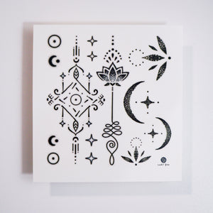 Alchemy Tattoo idea Minimal Alchemical Tattoo Temporary Tattoo Sticker LAZY DUO HK Hong Kong 香港紋身貼紙