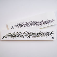 Load image into Gallery viewer, Narcissus Flower Band Tattoo｜LAZY DUO TEMPORARY TATTOO HK 水仙花紋身貼紙香港設計
