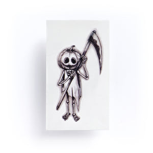 Chucky Pumpkin Tattoo - LAZY DUO TATTOO