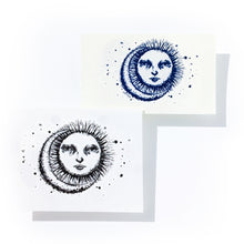 Load image into Gallery viewer, Sun &amp; Moon Tattoo - LAZY DUO TATTOO
