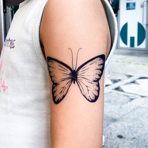 Butterfly & Hummingbird Combo - LAZY DUO TATTOO