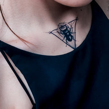Load image into Gallery viewer, Moon Beetle Tattoo - LAZY DUO TATTOO
