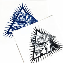 Load image into Gallery viewer, Mystery Alchemist Eye Triangle Tattoo - LAZY DUO TATTOO
