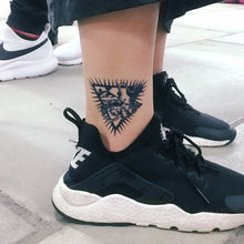 Load image into Gallery viewer, Mystery Alchemist Eye Triangle Tattoo - LAZY DUO TATTOO
