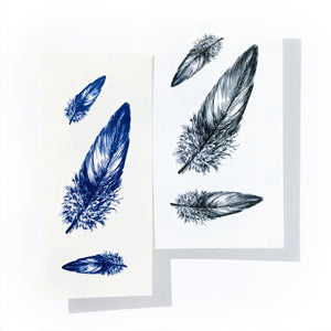 Feathers Tattoo - LAZY DUO TATTOO