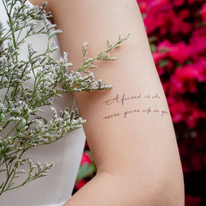 BFF Relationship Goal．Friendship Tattoo - LAZY DUO TATTOO