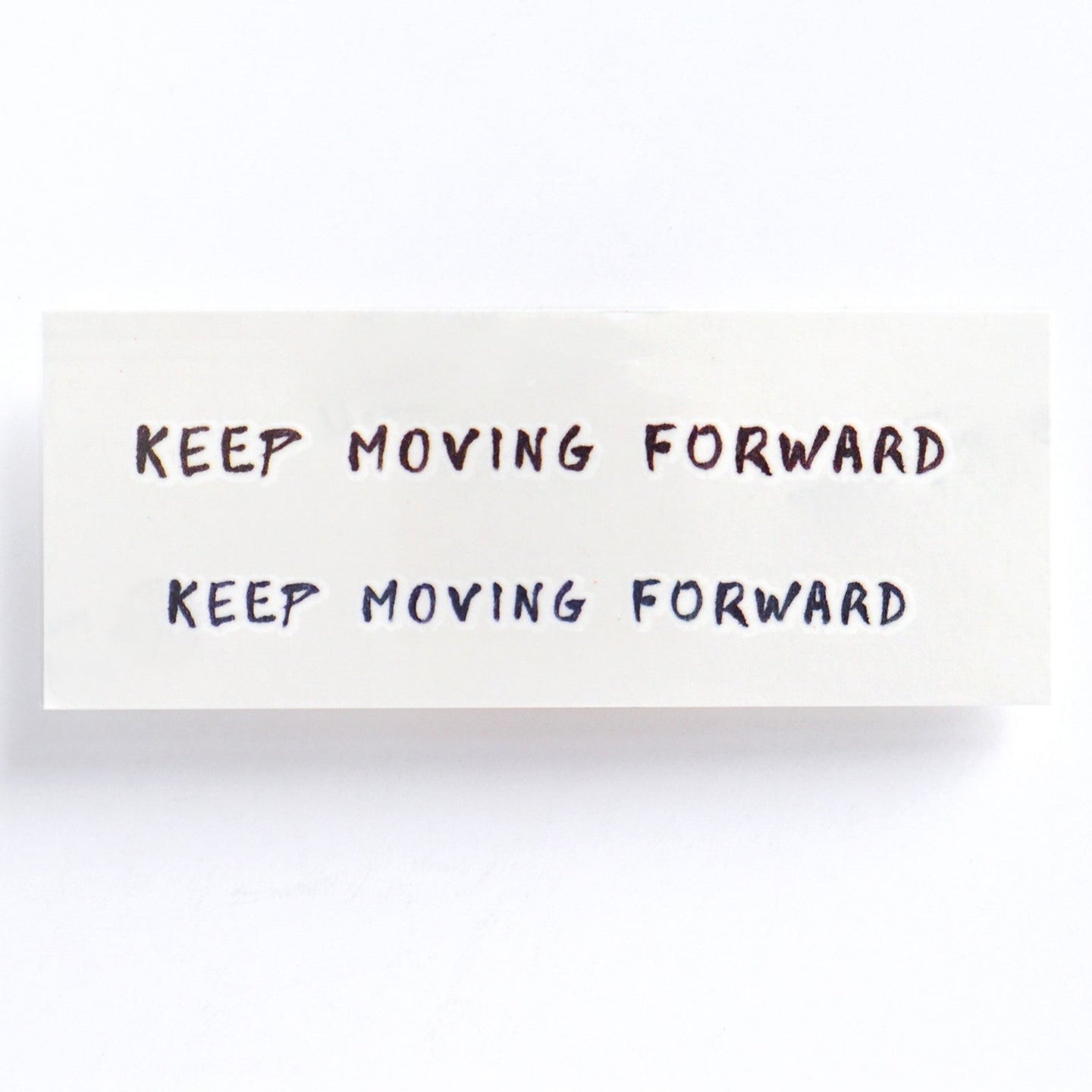 Motivational Words．Keep Moving Forward Tattoo - LAZY DUO TATTOO