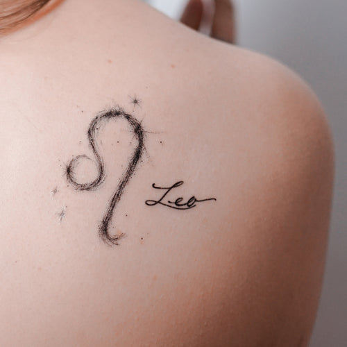 ZODIAC TATTOO・LEO - LAZY DUO TATTOO