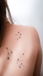 ZODIAC TATTOO・AQUARIUS - LAZY DUO TATTOO