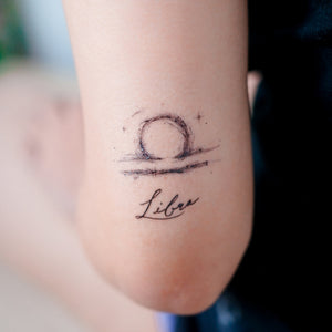 ZODIAC TATTOO・LIBRA - LAZY DUO TATTOO