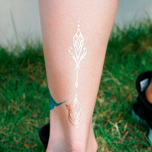 Boho Gold Ornamental Tattoo Set - LAZY DUO TATTOO