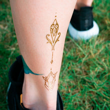 Load image into Gallery viewer, Boho Gold Ornamental Tattoo Set - LAZY DUO TATTOO
