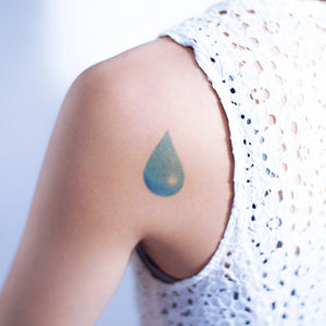 Gradient Minimal Symbols Tattoos - LAZY DUO TATTOO