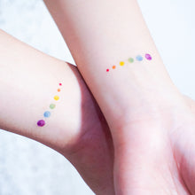 Load image into Gallery viewer, Pride Tattoos Colorful Rainbow TATTOO Watercolor LGBT Endless Love Ink Tattoos LAZY DUOTemporary Tattoo significance Love Equality Minimal Simple Tattoo Smiley Face Tattoo Little Tattoo Small Tattoo Rose Tattoo Sticker Fineline HK Hong Kong 刺青紋身貼紙 香港刺青圖案  印刷訂做客製 Custom Temporary Tattoo artist HK tattoo shop Hong Kong 迷你刺青 韓式刺青紋身 small tattoo design Minimal Tattoo little tattoo idea sketchy tattoo floral tattoo ankle wrist tattoo back tattoo Taiwan
