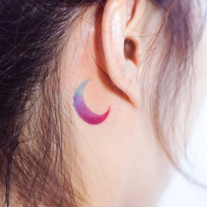 Gradient Minimal Symbols Tattoos - LAZY DUO TATTOO