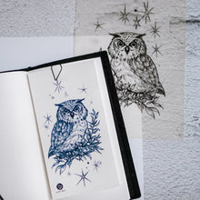 Load image into Gallery viewer, Night Owl Tattoo - LAZY DUO TATTOO
