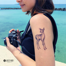 Load image into Gallery viewer, J01・Moon Deer Tattoos Set - LAZY DUO TATTOO
