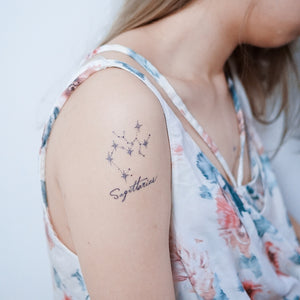 ZODIAC TATTOO・SAGITTARIUS - LAZY DUO TATTOO