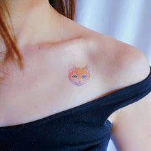 Load image into Gallery viewer, Tiny Cat and Shibu Tattoo - LAZY DUO TATTOO
