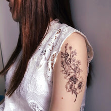 Load image into Gallery viewer, J18・Birdy Garden Tattoos Set - LAZY DUO TATTOO
