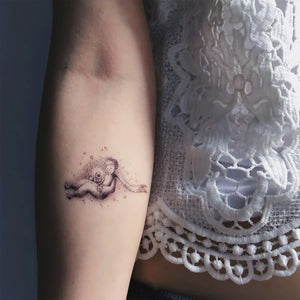 Le Petit Prince & Rose Tattoo - LAZY DUO TATTOO