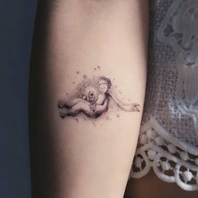 Load image into Gallery viewer, Le Petit Prince &amp; Rose Tattoo - LAZY DUO TATTOO
