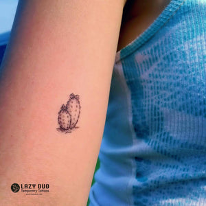 J03・Cactus Lover Tattoos Set - LAZY DUO TATTOO